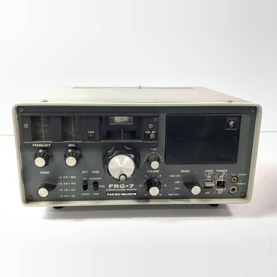 YAESU MUSEN ヤエス無線受信機 FRG-7 0.5～29.9MHZ AM/SSB受信