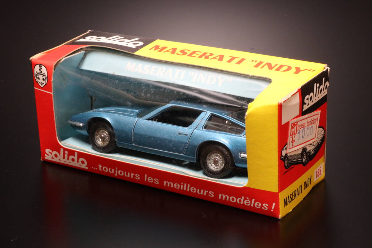新作入荷，送料無料 当時物 デッドストック solido ソリド MASERATI INDY マセラティ インディ(ソリド)｜売買されたオークション情報、yahooの商品情報をアーカイブ公開 - オークファン ソリド