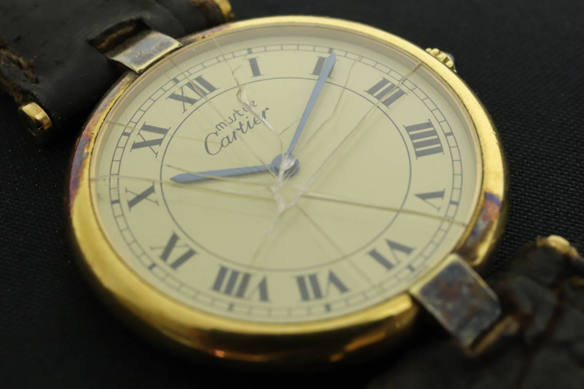 LVSP4-12-10 7T122-10 Cartier カルティエ 腕時計 VERMEIL 