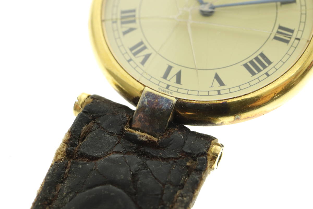 LVSP4-12-10 7T122-10 Cartier カルティエ 腕時計 VERMEIL 