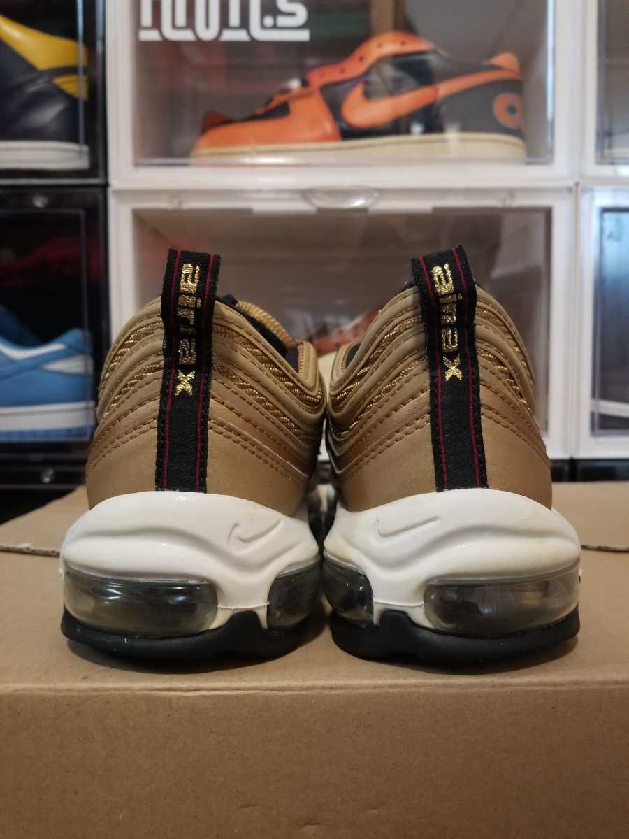 2018 Nike Air Max 97 OG Metallic Gold/Varsity Red-White-Black ナイキ エア マックス97 メタリックゴールド 27.0 US9 オリジナル 0 Air Max (Women's) 1 Colourways