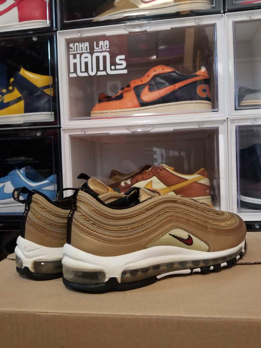 2018 Nike Air Max 97 OG Metallic Gold/Varsity Red-White-Black ナイキ エア マックス97 メタリックゴールド 27.0 US9 オリジナル 0 Air Max (Women's) 1 Colourways