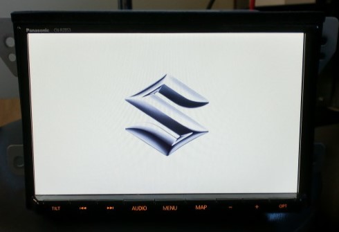 スズキ純正 パナソニック 8インチ メモリーナビ フルセグ CN-RZ853