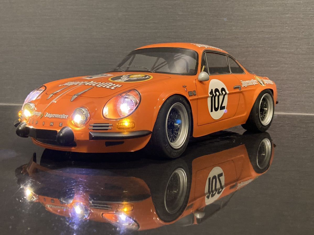ルノー アルピーヌA110 イェーガーマイスター 未使用 1/12サイズボディ 