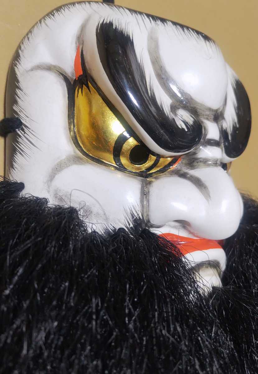 神楽面 鍾馗 伝統芸能 ⁄ | 石見神楽面 広島神楽面《鍾馗（大）