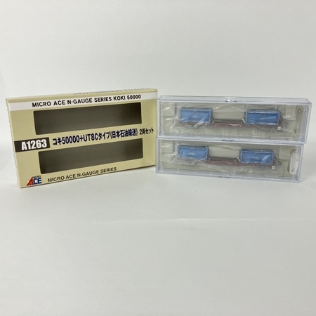 マイクロエース 日本石油輸送 コキ50000+UT8Cタイプ | Nゲージ A1263 2両セット : 2両セット&frasl;A1263 コキ50000+UT8Cタイプ(日本石油 鉄道模型&frasl;コキ50000+UT8Cタイプ(日本石油輸送) 2両 A-1263 UT8Cタイプ 2両セッの メルカリ