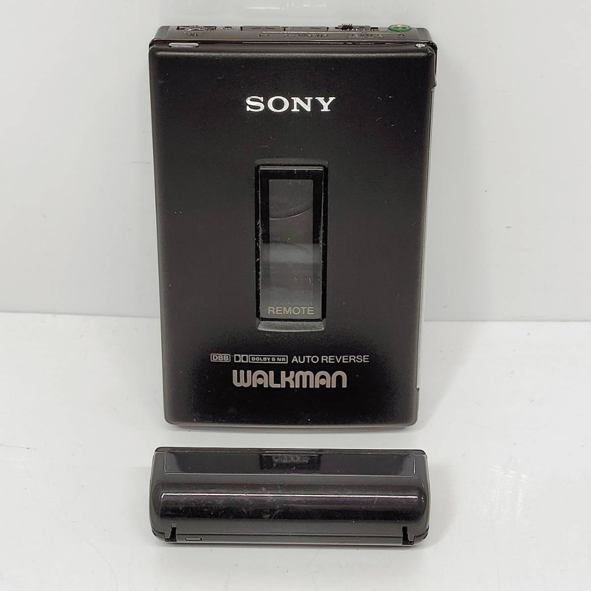 ○ソニー WM-607 カセットプレーヤー SONY ブラック カセット