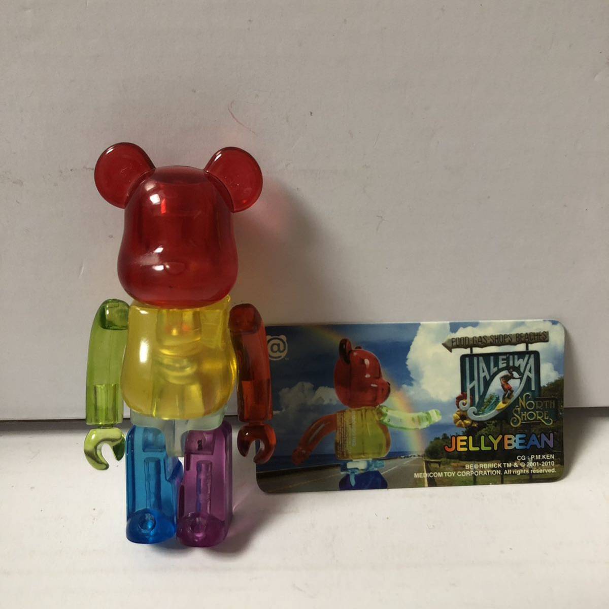 ベアブリック BE@RBRICK ベアブリック デッドベア レインボー 虹色