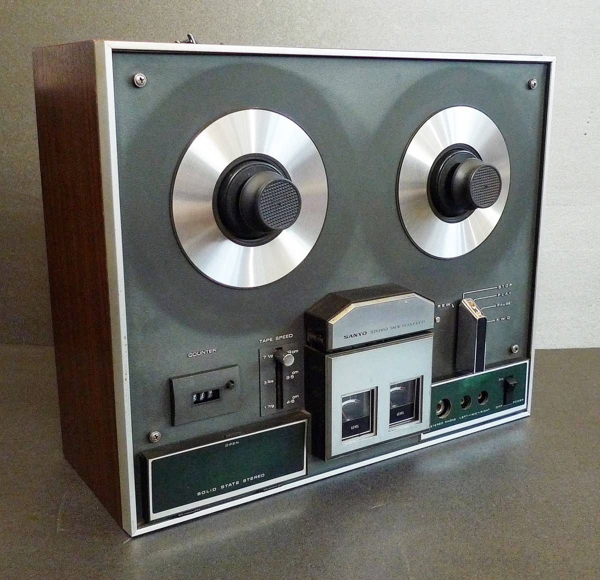 1973年頃 OTTO/SANYO RD-2300 3スピード対応オープンテープデッキ 動作品！