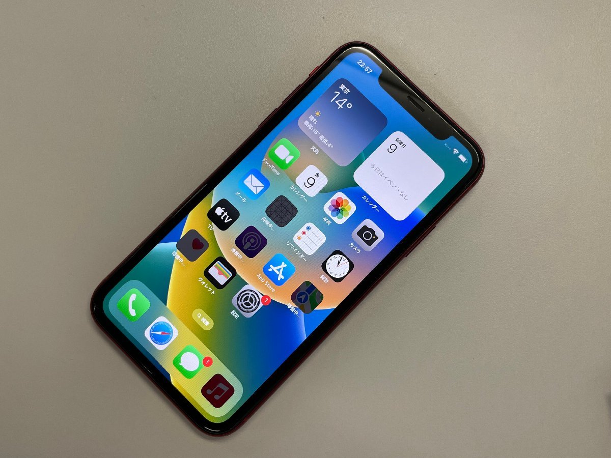 docomo iPhone XR 64GB A2106 MT062J/A レッド SIMロック解除済 ◇製造