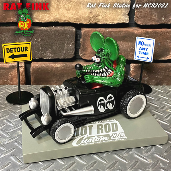 RAT FINK/ラットフィンク フィギア ホットロッドカスタムショー2022 