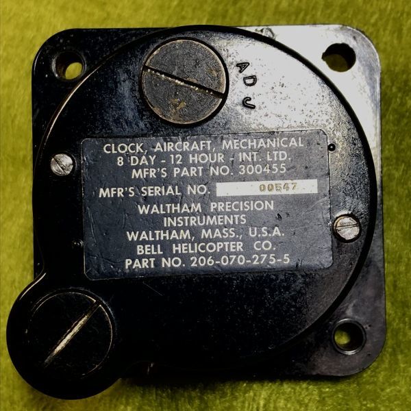 ☆戦中 世界大戦 ビンテージ 軍用 ウォルサム WALTHAM AIRCRAFT