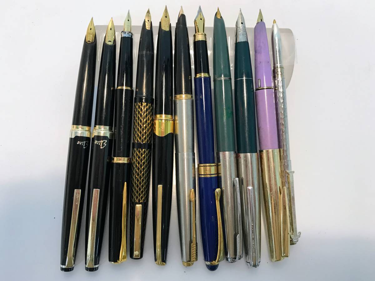 や[HY291]文房具 おまとめ 万年筆他 PILOT/WATERMAN/CROSS/PARKER 