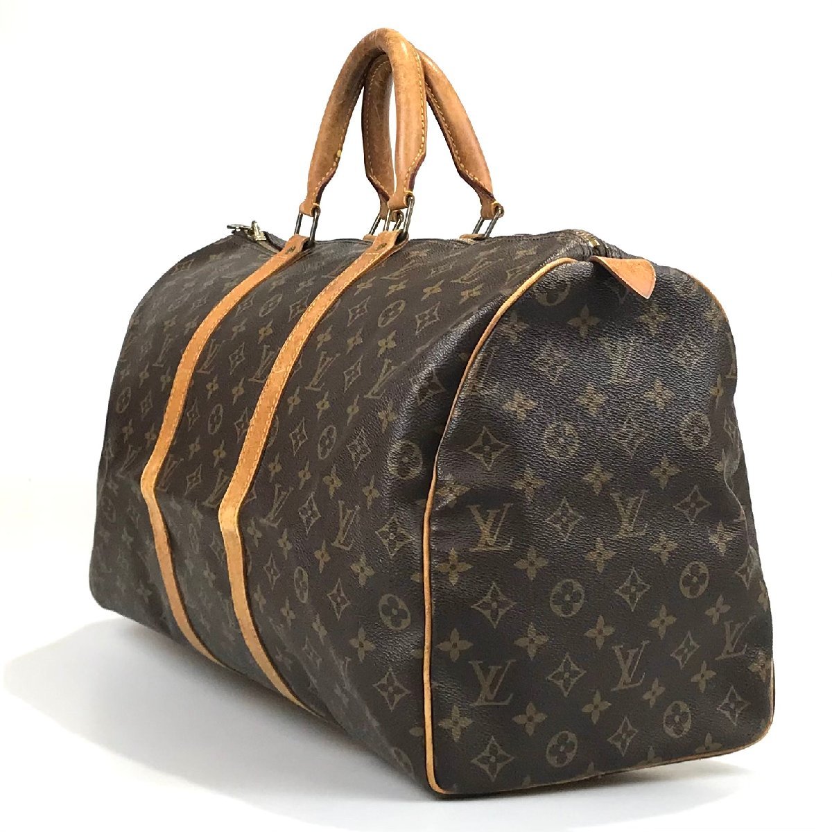 【1円~】ルイヴィトン LOUIS VUITTON バッグ ボストンバッグ ハンドバッグ キーポル50 M41426 VI872 モノグラム 中古 ボストンバッグ LOUIS モノグラム VUITTONルイヴィトン VUITTON⁄ルイ 旅行カバン