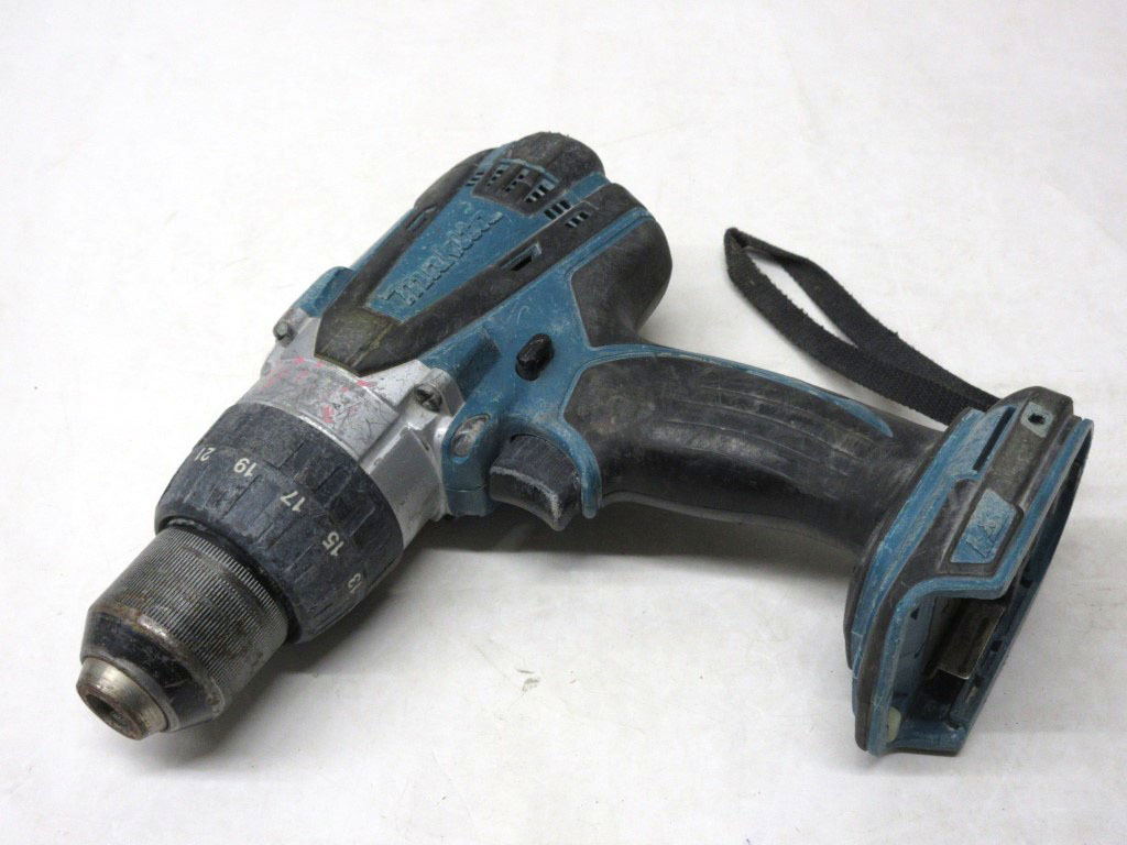  12K105 makita マキタ ドライバドリル 18V DF458D 本体のみ 完全ジャンク 部品取りなどに(本体)｜売買されたオークション情報、yahooの商品情報をアーカイブ公開 - オークファン ドリルドライバー
