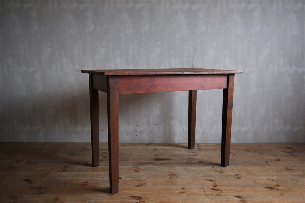 フランスアンティーク◇古木テーブルa/木製机/作業台/飾り棚/おしゃれ