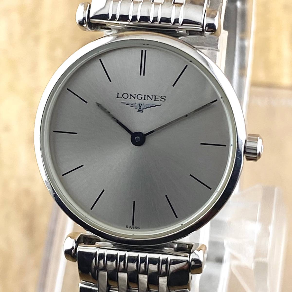 1円〜】LONGINES ロンジン レディース 腕時計 L4.209.4 グランド 