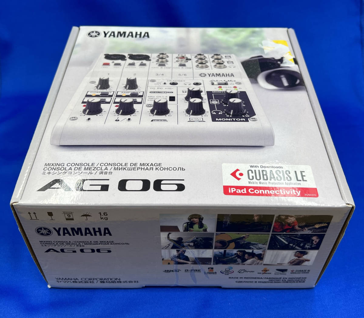 ほぼ新品・付属品完備】YAMAHA AG06 ウェブキャスティングミキサー 