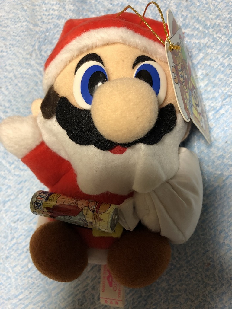 全国無料，新作登場 レトロ スーパーマリオ ぬいぐるみ タグ付き比較的良品 クリスマスセット サンタ バンプレスト 非売品 約15ｃｍ(スーパーマリオ)｜売買されたオークション情報、yahooの商品情報をアーカイ スーパーマリオ