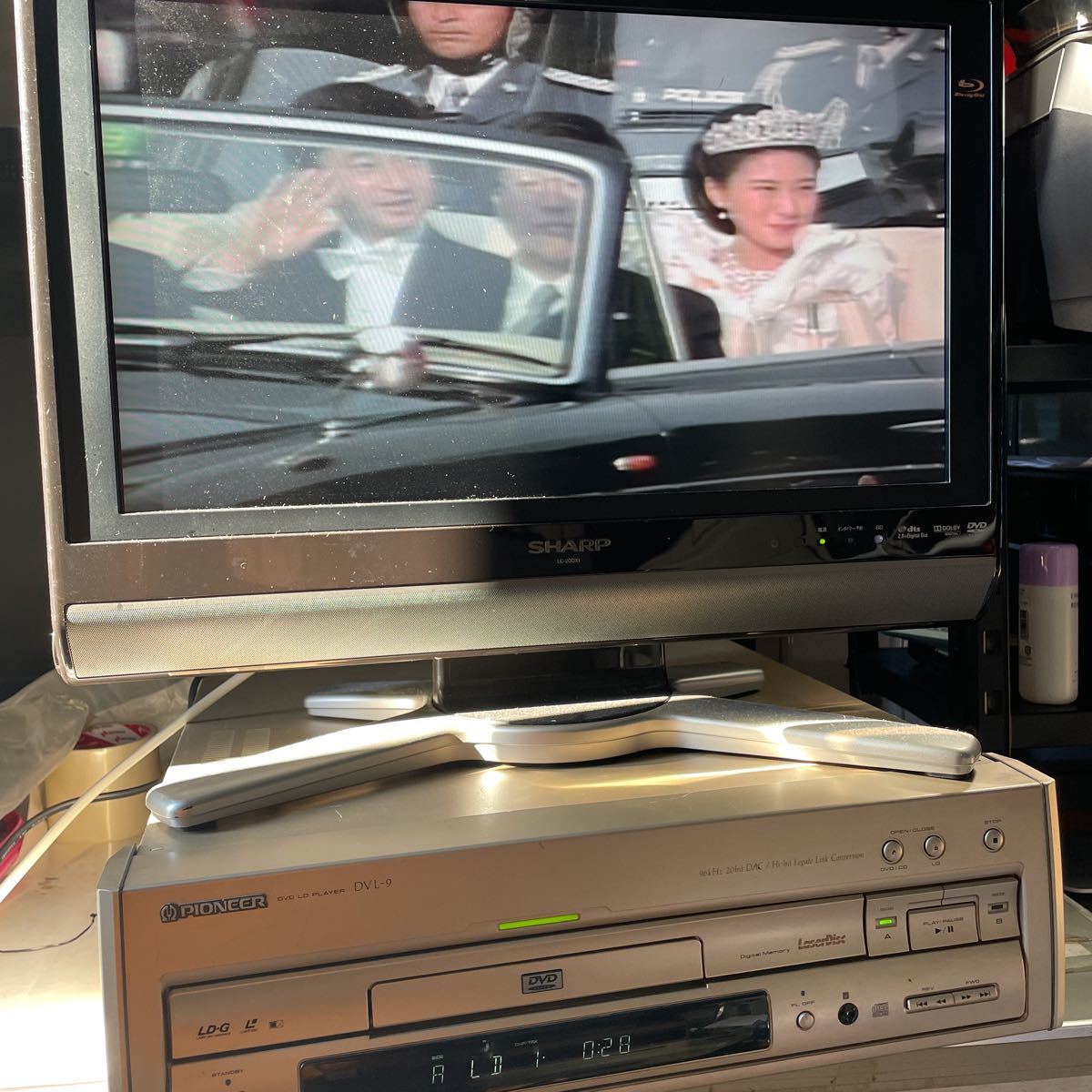 PIONEER パイオニア DVD/LDプレーヤーDVL-9 動作品 パイオニア DVL-9