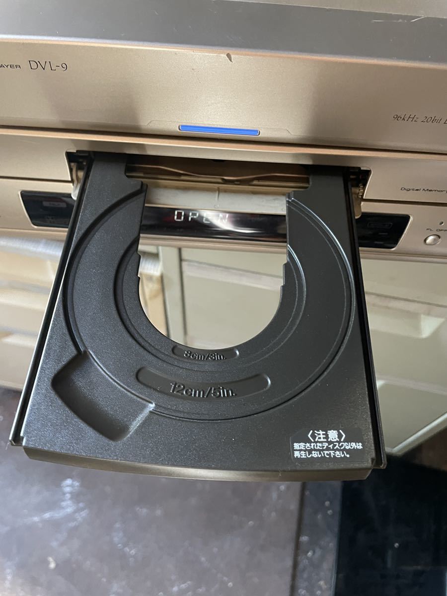 PIONEER パイオニア DVD/LDプレーヤーDVL-9 動作品 パイオニア DVL-9