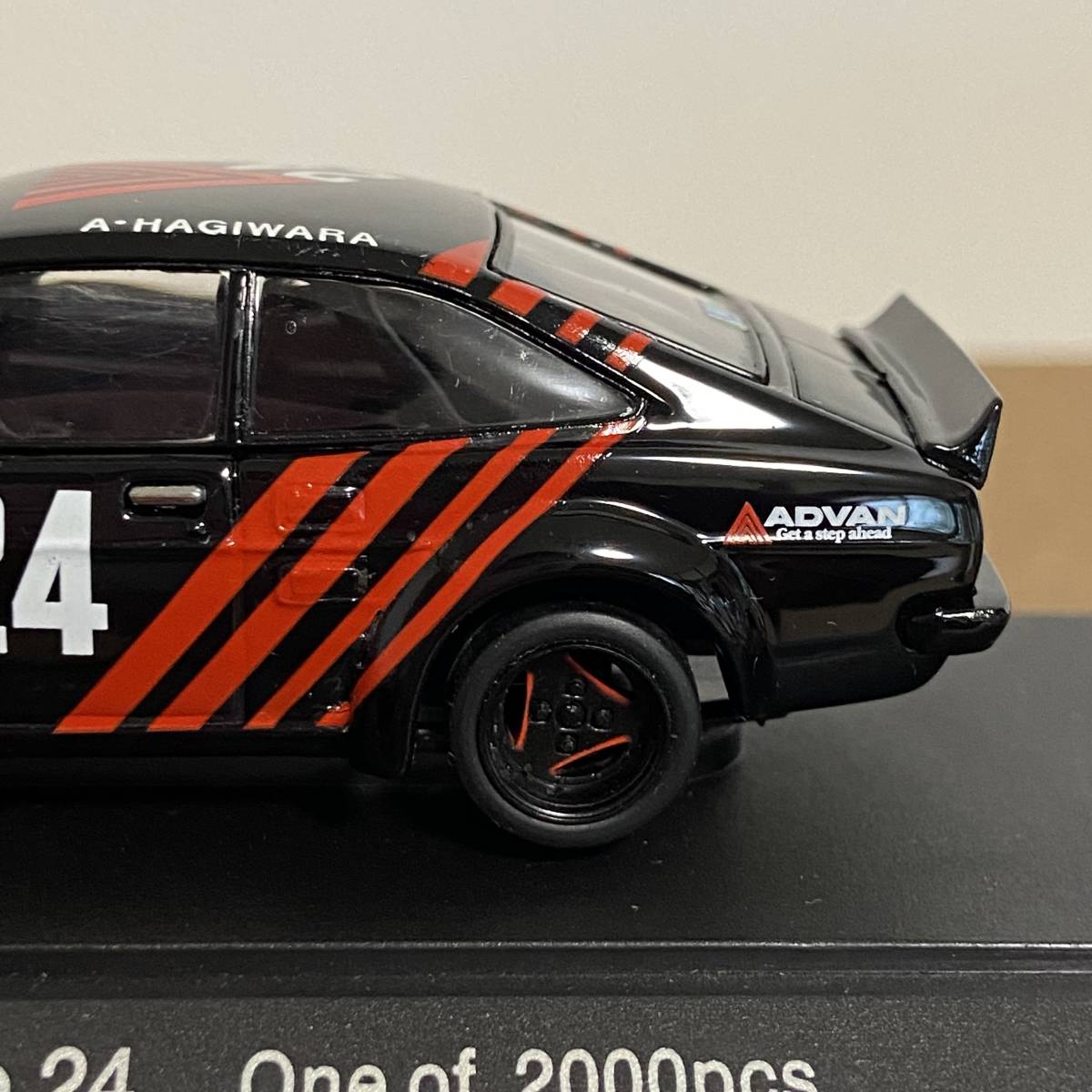 1円スタート!! ピットロード 1/43 ミニカー TSアドバン 東名サニー 24