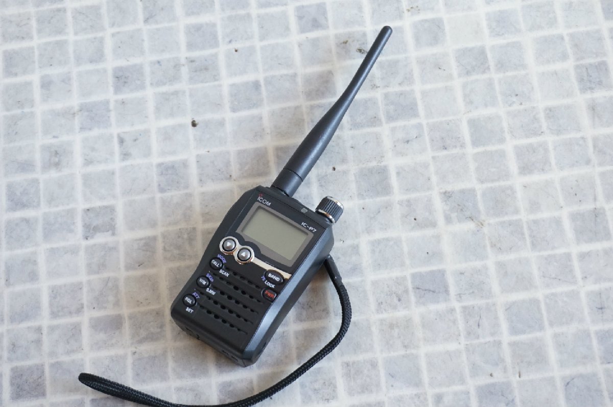 アマチュア無線 Icom IC-P7 VHF/UHF デュアルバンドトランシーバー