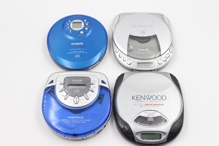 006 ウォークマン まとめ CD ポータブルプレーヤー KENWOOD ケンウッド KOHKA WINTECH AIWA アイワ ジャンク 1円スタート 60サイズ_1