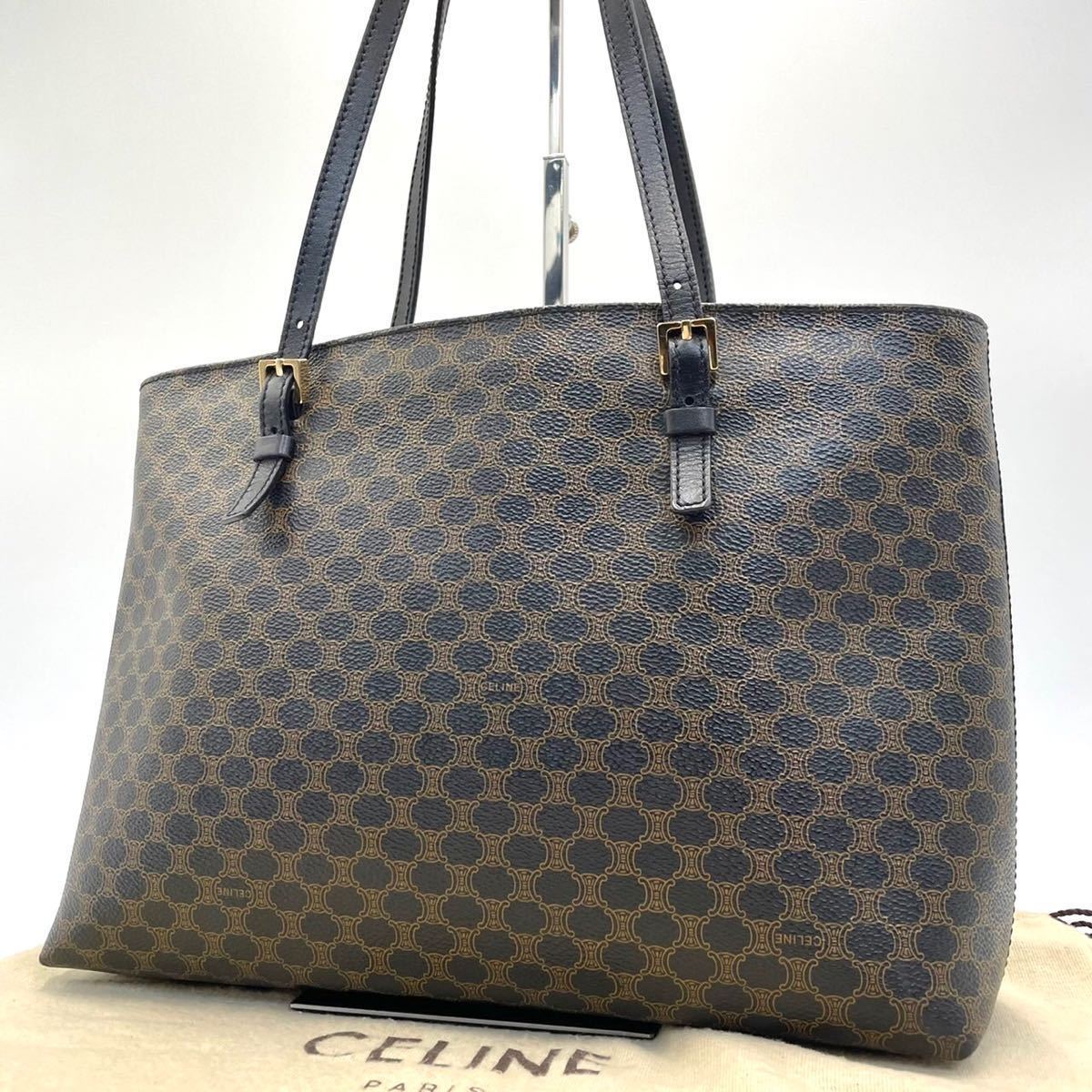 CELINE セリーヌ トートバッグ ショルダーバッグ 肩掛け マカダム A4可
