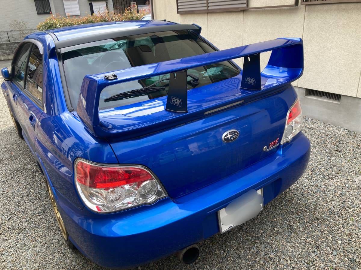 SPORTS エアロパーツ ウイング リアスポイラー リアウイング STI GDB 
