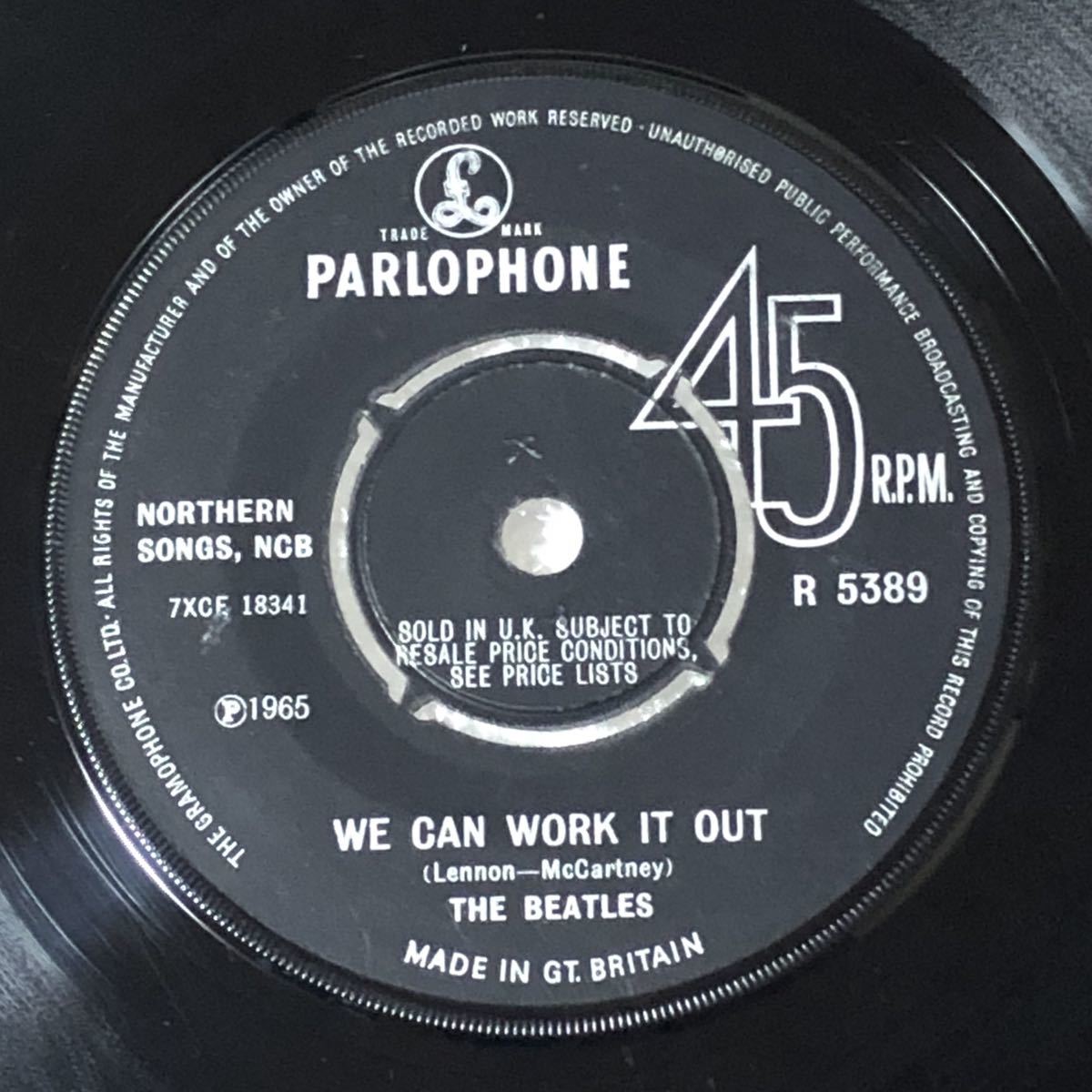 SALE，定番人気 We Can Work It Out UK Orig Mono 7' Single 良好盤(Beatles， The)｜売買されたオークション情報、yahooの商品情報をアーカイブ公開 - オークファン B