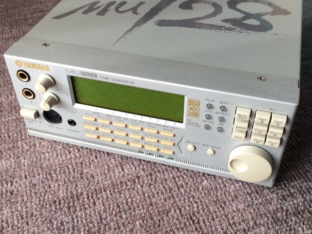 ☆ YAMAHA ヤマハ MU128 音源モジュール 中古現状品 230301N3321