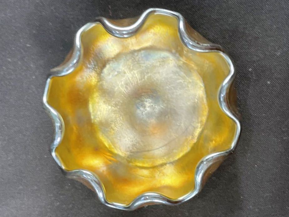 ティファニースタジオ ファブリルガラス LOUIS C. TIFFANY ソルト