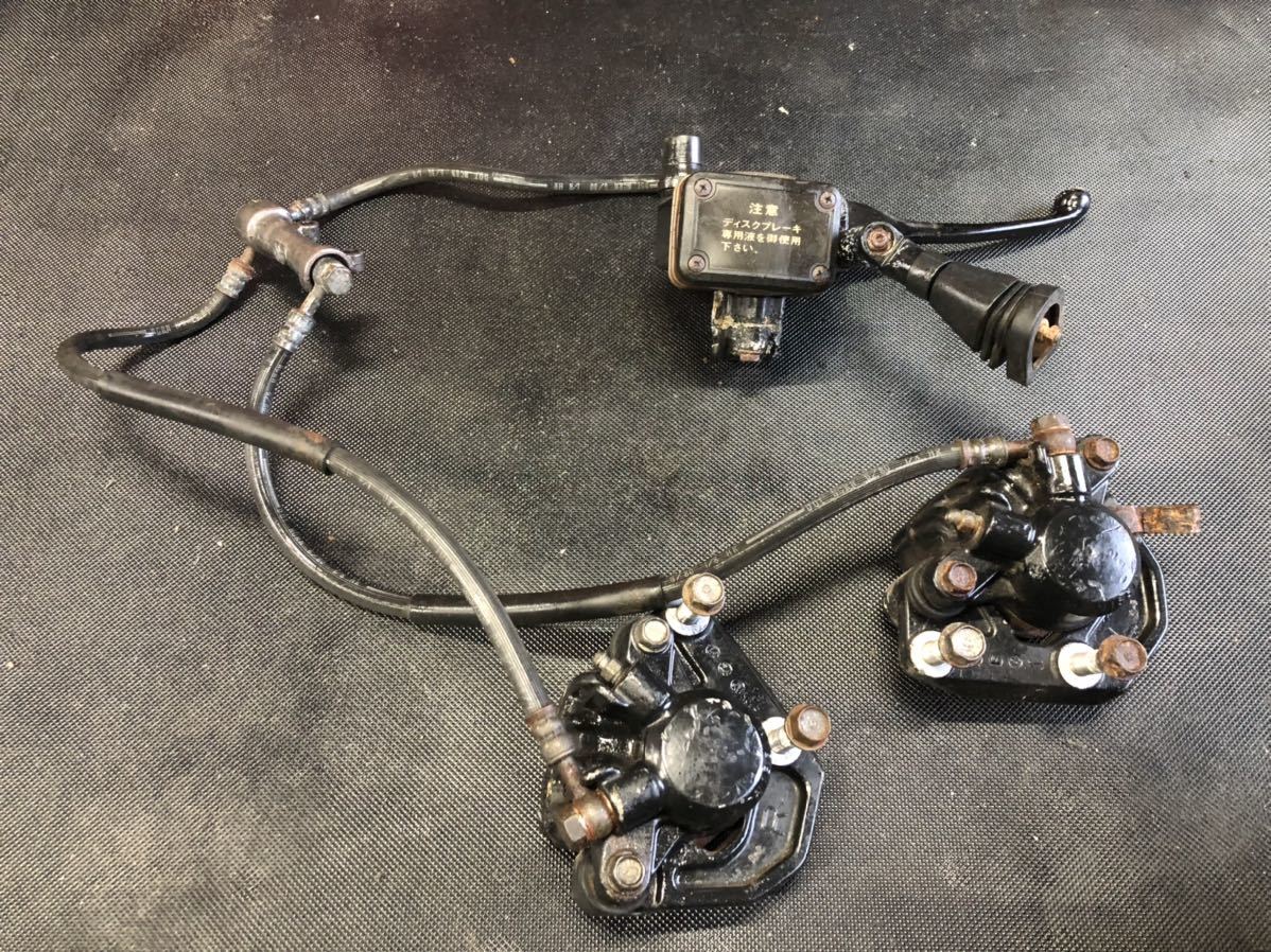 確実実動 CB400N CB250T フロントブレーキキャリパー マスター