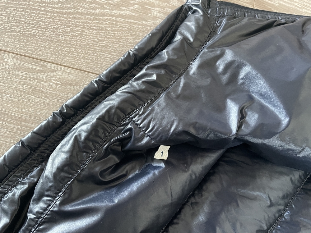 モンクレール MONCLER ダウンベスト GUI GILET 紺 濃紺 サイズ1 国内