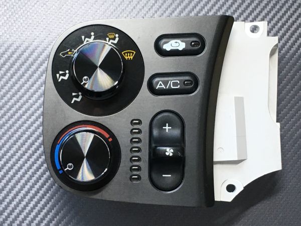 RX-7 FD3S用薄型エアコンダイヤル(透過照明あり)アルミエアコン S2000