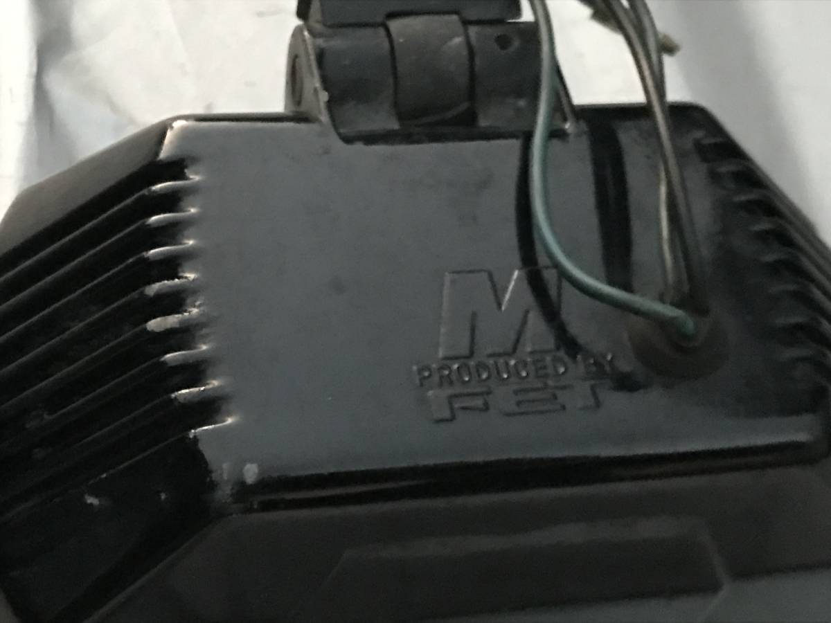 FET M8 イエローフォグ&スポットランプ リレーハーネス カバー付 