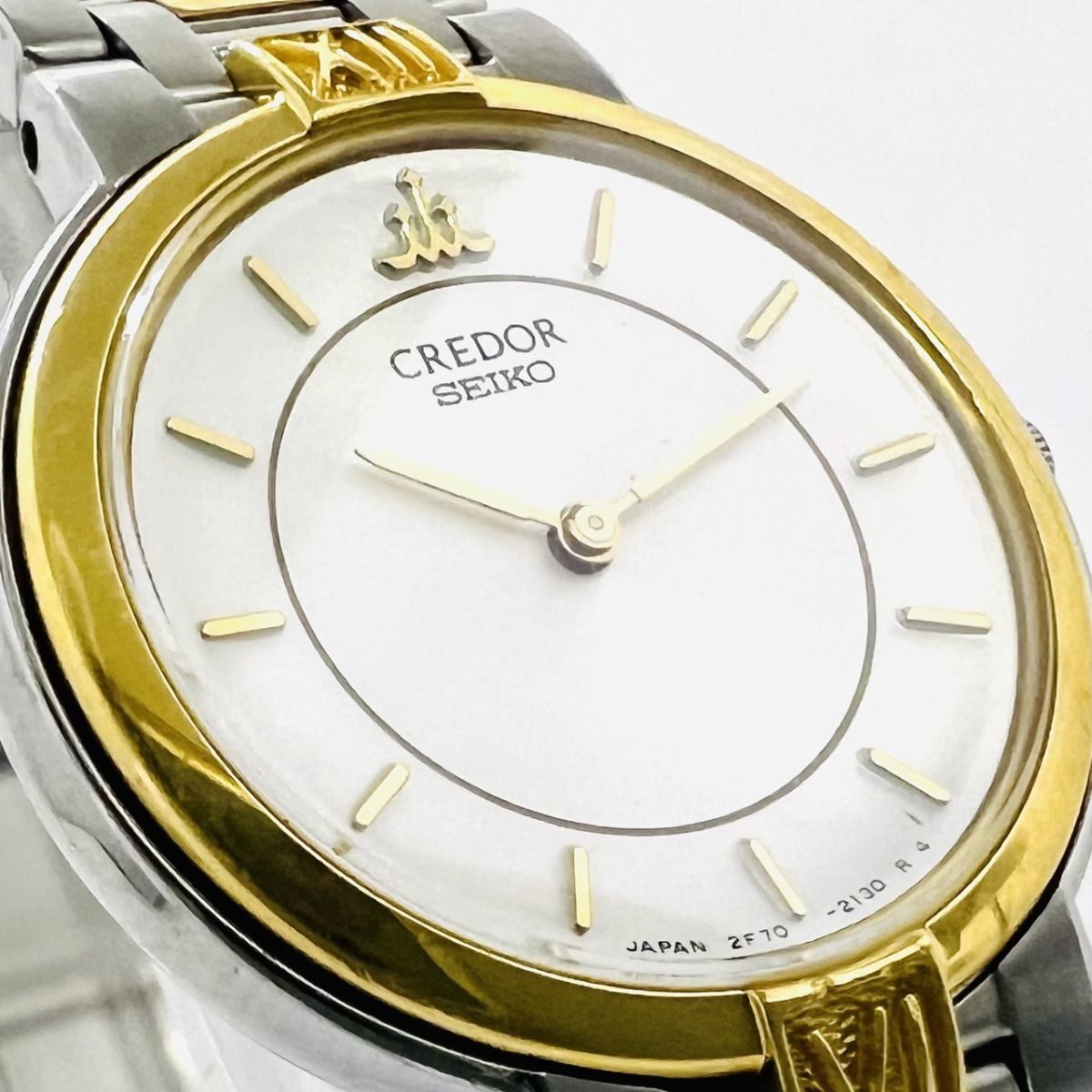 T837-T1-2204◎ SEIKO セイコー CREDOR クレドール 2F70-0650 18KT