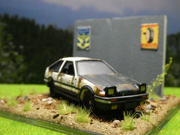  トミカ 頭文字D ジオラマ完成品 ケース付 国産名車 旧車 ヴィンテージ 昭和レトロ 錆塗装(乗用車)｜売買されたオークション情報、yahooの商品情報をアーカイブ公開 - オークファン 乗用車
