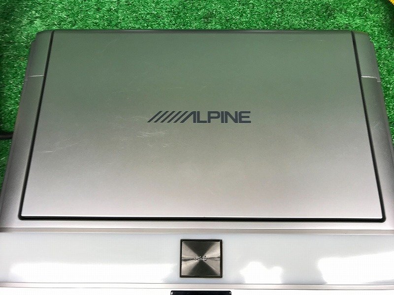 社外 ALPINE アルパイン TMX-R2200/MG フリップダウン モニター 10.2インチ C26 セレナ外し LEDワイドVGA液晶 リアモニター 後座 作動OK