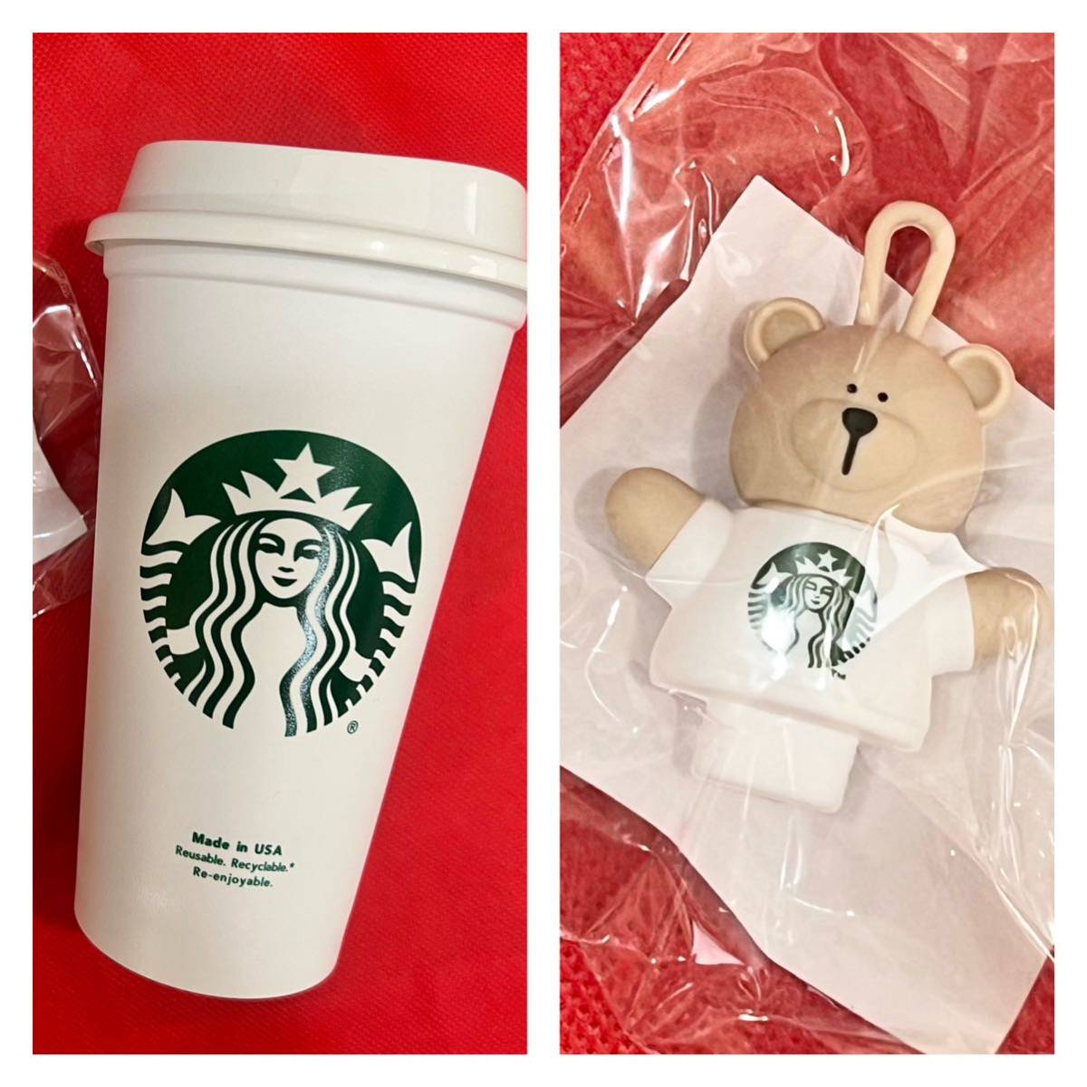 レア スターバックス メキシコ ベアリスタ トッパー 北米 リユーザブル 