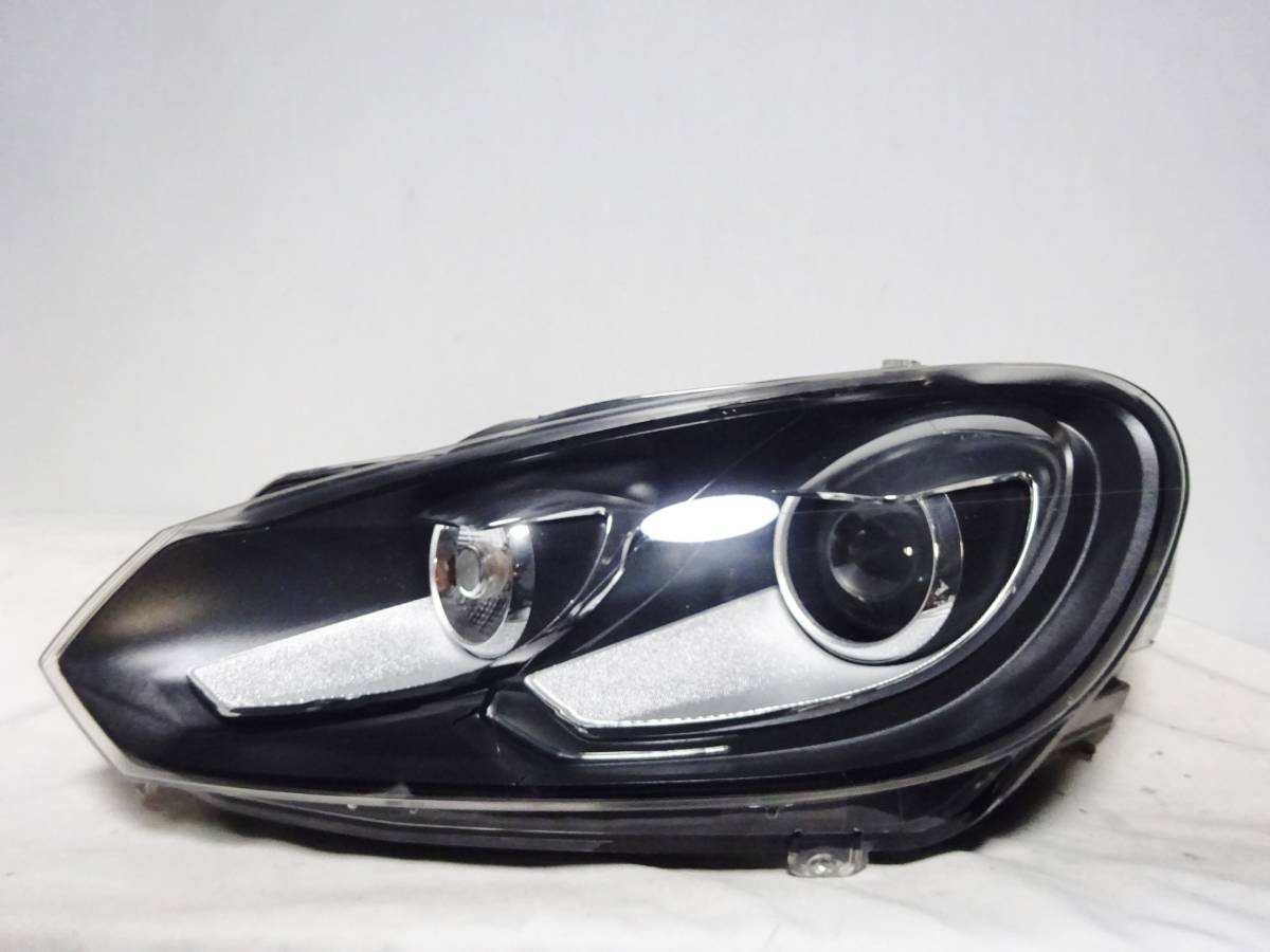 定番，定番人気 程度良好 VW ワーゲン ゴルフ6 ゴルフ Ⅵ 1K 5K ヘッドライト ヘッドランプ 左 左側 キセノン HID 5K2 941 751 C ステー欠損無 バラスト付(ヘッドライト)｜売買されたオークション情報、yahooの商品情 フォルクスワーゲン用