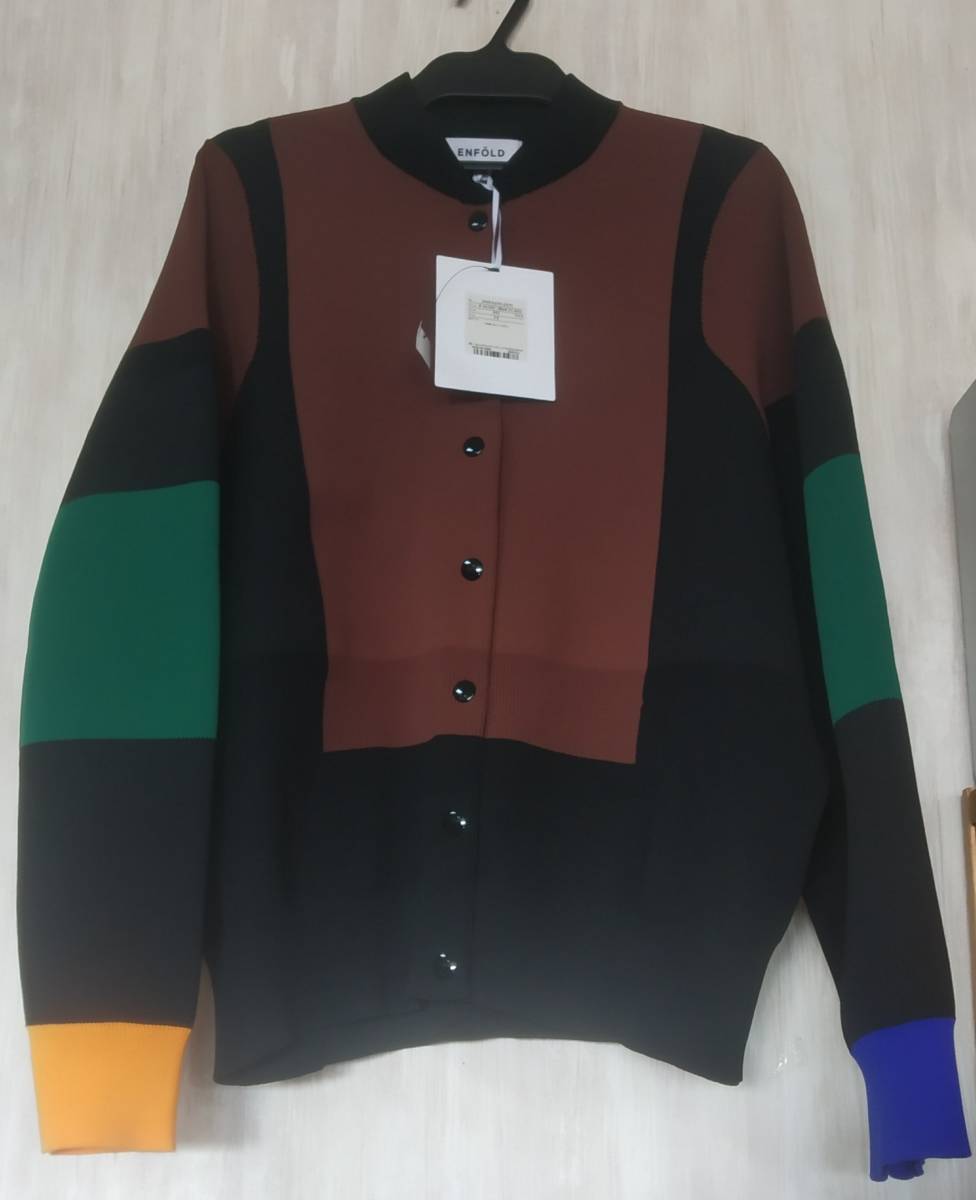 ♪ENFOLD エンフォルド♪ブラウン ニット ジャンバー♪38 新品 ENFOLD 