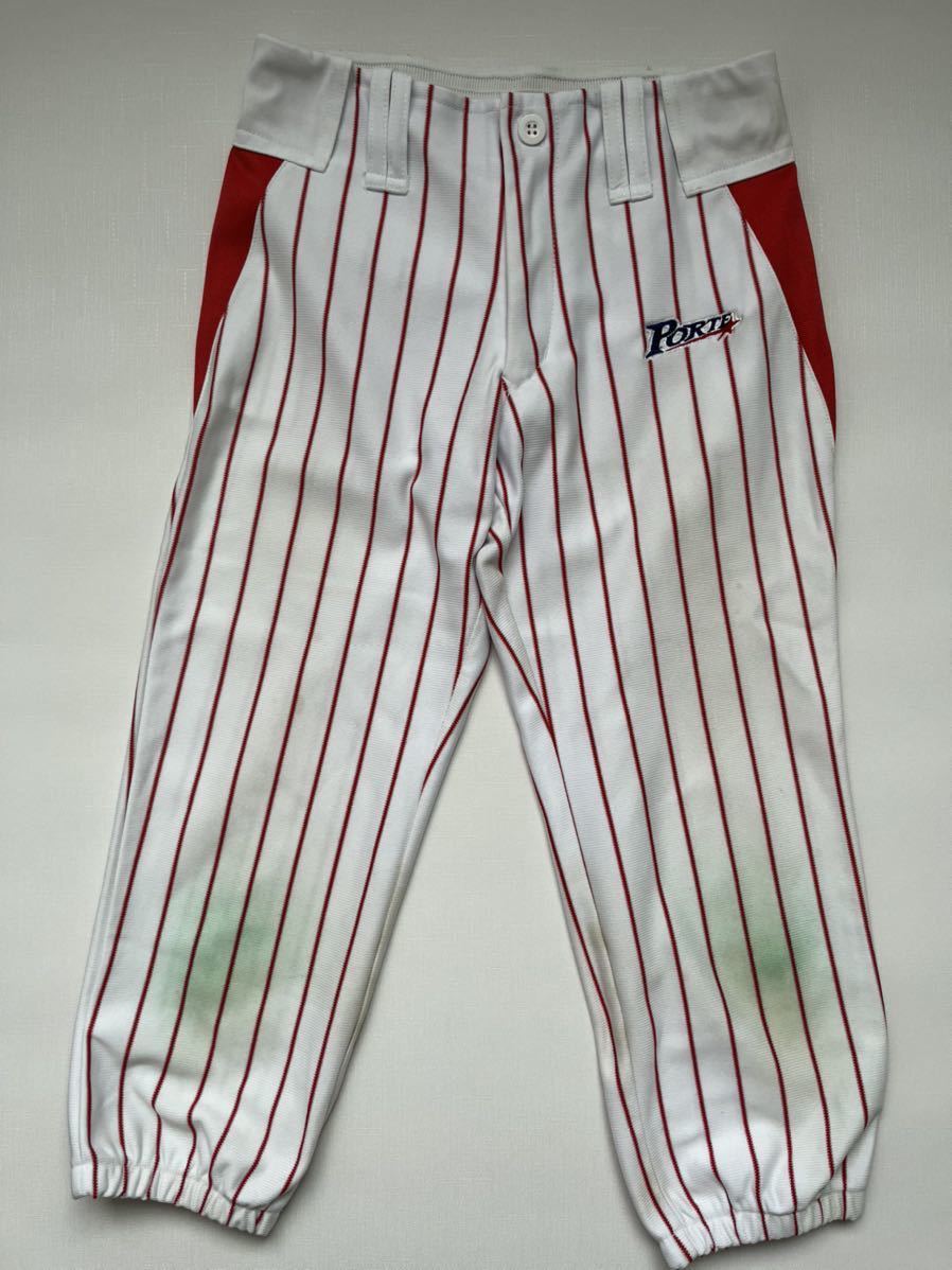 ポルテ 野球 ユニフォーム 子供用 ベースボールPORTE 5点セット
