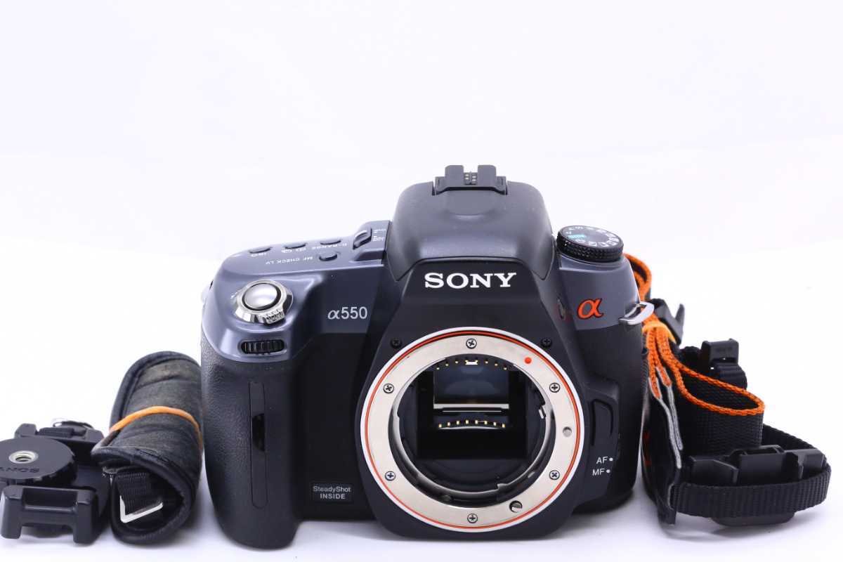 ☆ショット数5413回・極上☆ ソニー SONY α550 ボディ DSLR-A550 #8169 