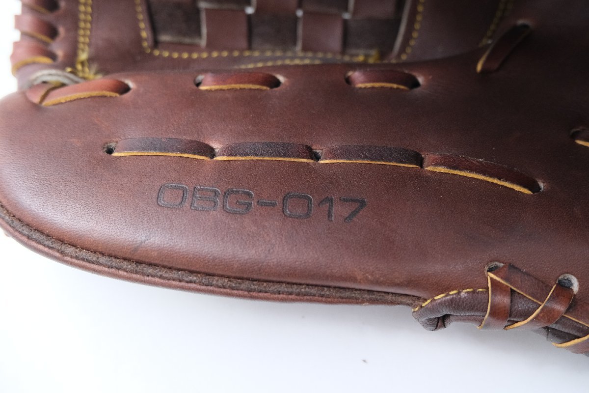 z18043 展示品 SSK エスエスケイ 槙原寛己モデル 軟式 投手用 OBG-017