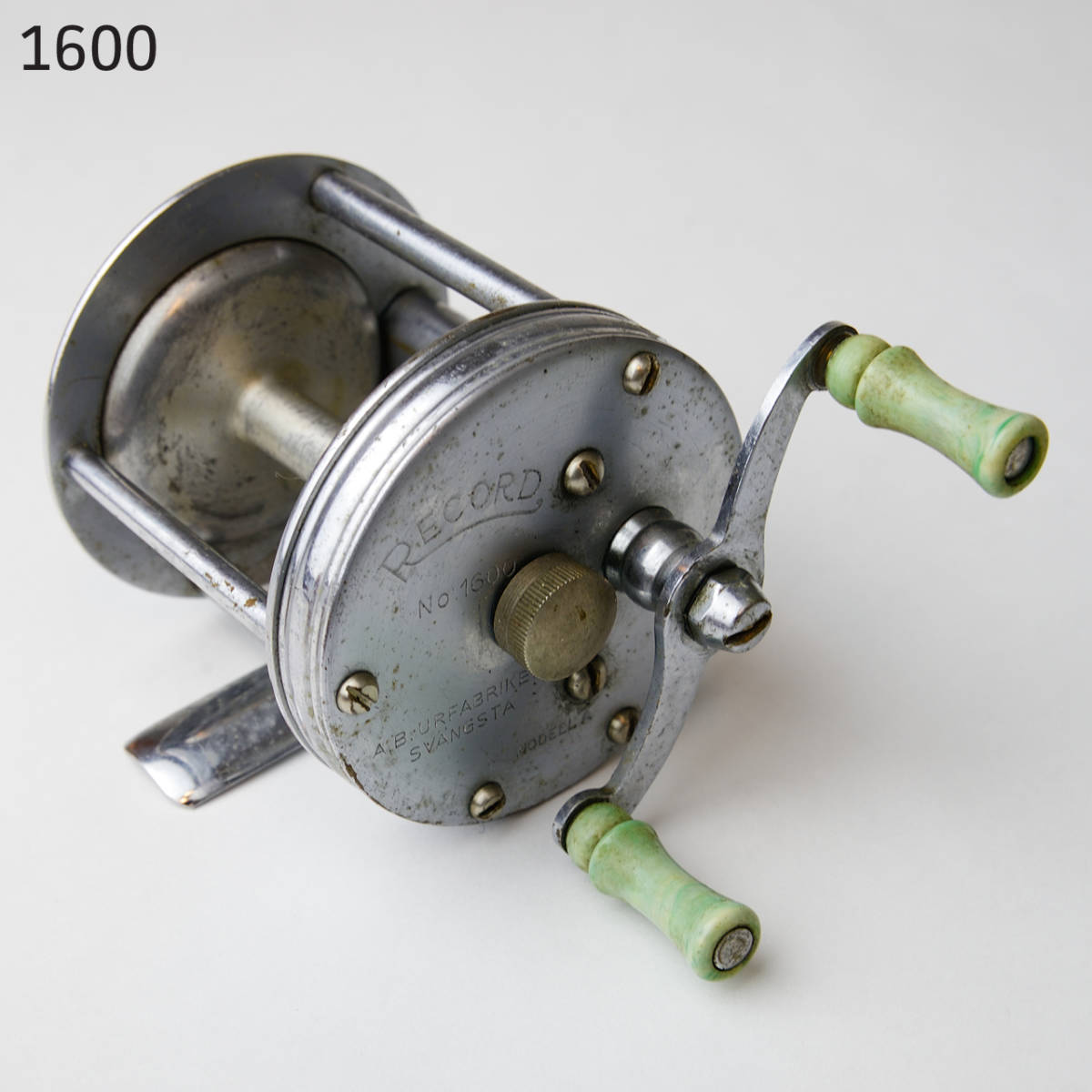 1338.ABU RECORD No.1600 MODELL Cダイレクトリール RECORD MODELL レコード No.1600 Abu Cダイレクトリール メルカリ