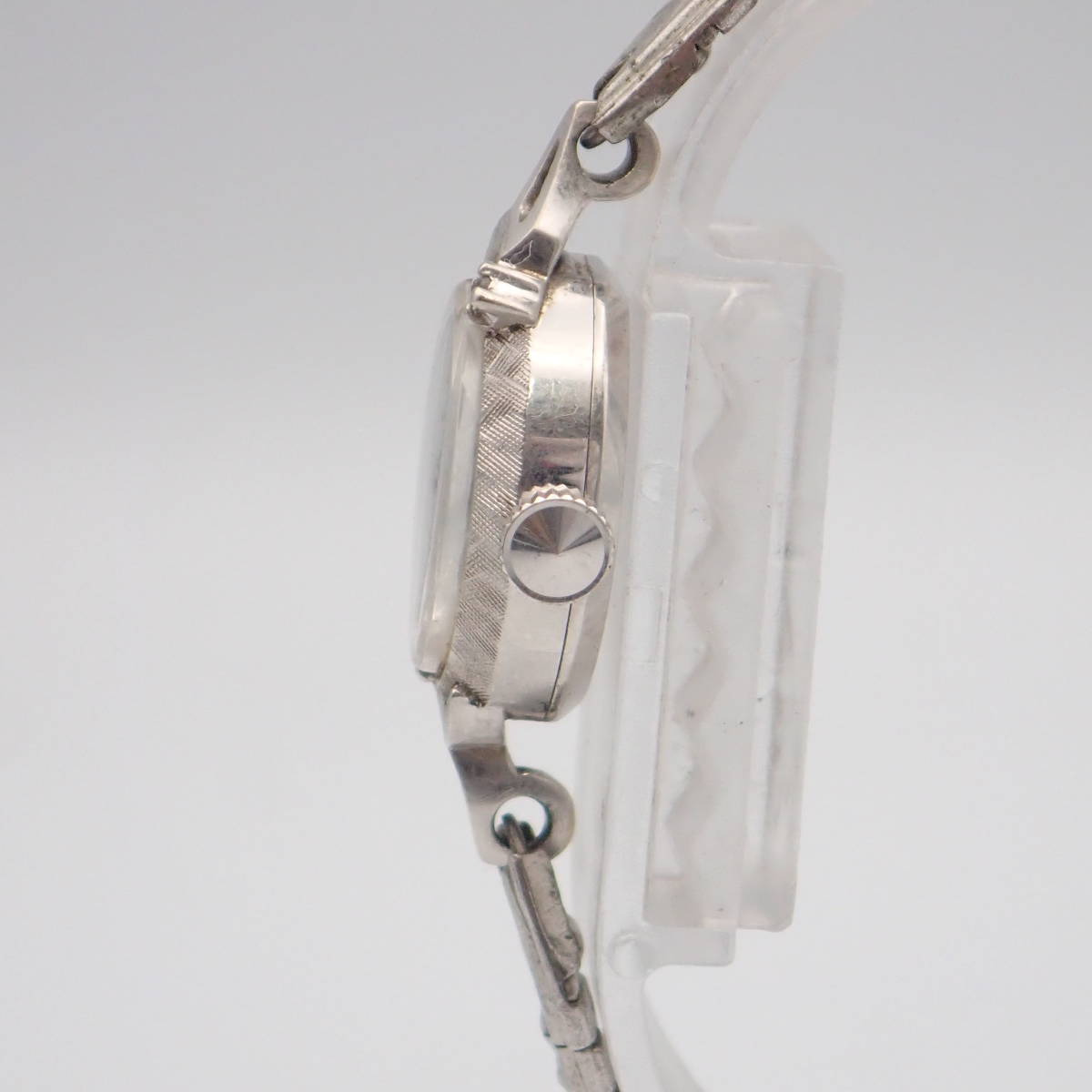 い12362【金無垢 K14WG 総重量約13.5g】SEIKO セイコー/ソーラー/手  