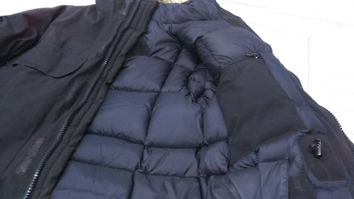 CANADA GOOSE カナダグース ダウンジャケット サイズL/G ブラック 冬 