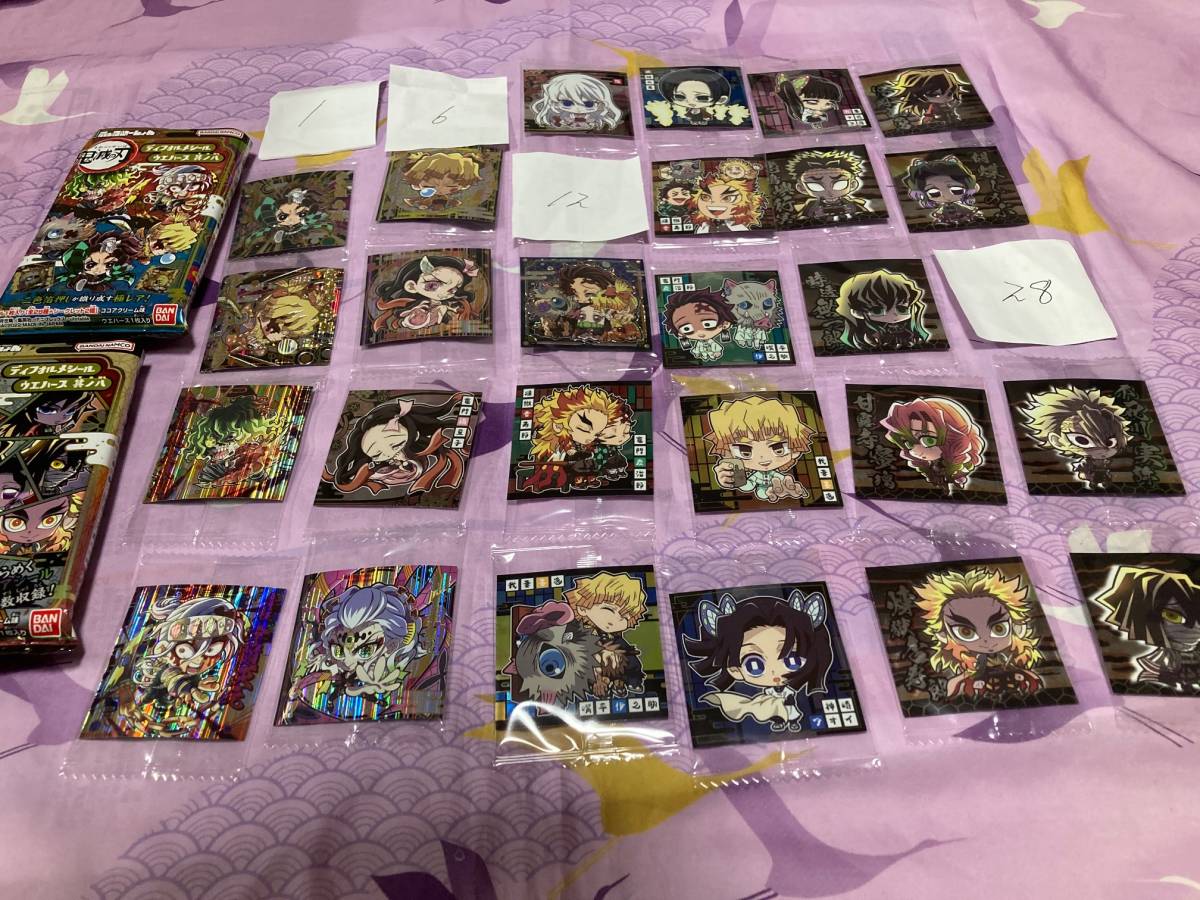  送込鬼滅の刃ディフォルメシールウエハース其の八 ２9種セット １2無し かなり(その他)｜売買されたオークション情報、yahooの商品情報をアーカイブ公開 - オークファン その他